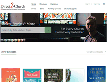 Tablet Screenshot of direct2church.com